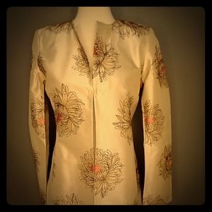 DANA BUCHMAN ASIAN INSPIRED LONG JACKET